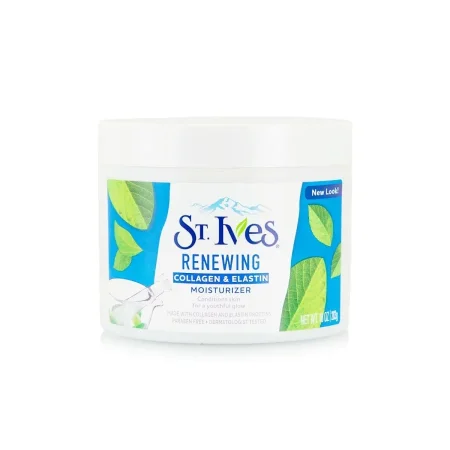 مرطب كولاجين والايلاستين المجدد للبشرة من سانت ايفز - 283غ ST.Ives RENEWING MOISTURIZER COLLAGEN & ELASTIN Conditions skin for a youthful glow