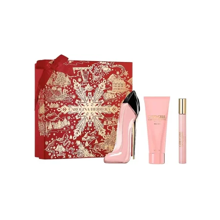 مجموعة عطر كارولينا هيريرا جود جيرل بلاش - 3 قطع Carolina Herrera Good Girl Blush Eau de Parfum Gift Set – 3 Pieces