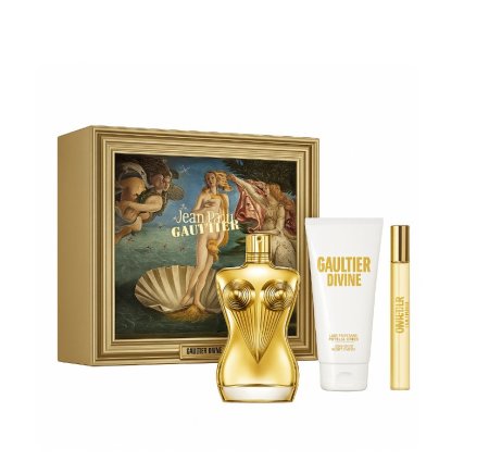 مجموعة جان بول غوتييه ديفاين للنساء - 3 قطع Jean Paul Gaultier Divine Eau de Parfum Gift Set – 3 Pieces