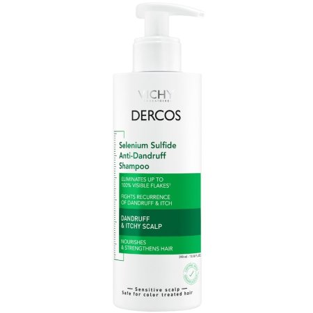 فيشي ديركوس شامبو ضد القشرة بسيلينيوم سلفايد – 390 مل Vichy Dercos Selenium Sulfide Anti-Dandruff Shampoo – 390ml