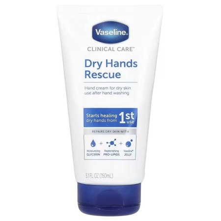 فازلين كريم الإنقاذ لليدين الجافة – 150 مل Vaseline Clinical Care Dry Hands Rescue Hand Cream – 150ml