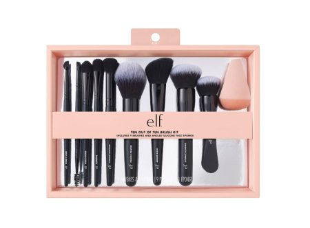 مجموعة فراشي المكياج تين آوت أوف تين من إلف  e.l.f. Ten Out of Ten Brush Kit
