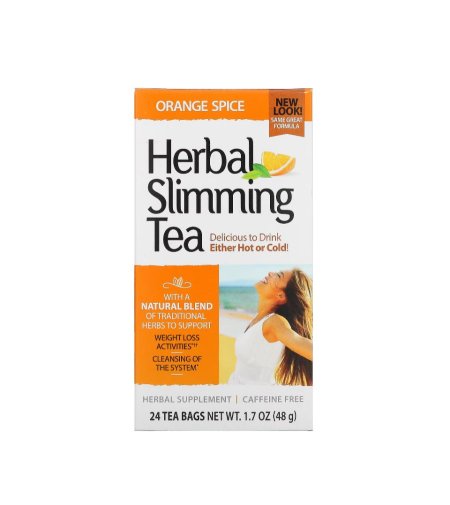 شاي الأعشاب للتنحيف بنكهة البرتقال – Herbal Slimming Tea (Orange Spice)