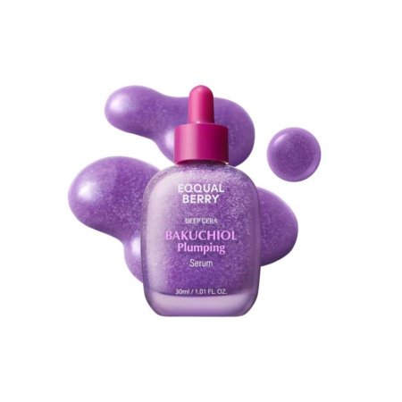 سيروم باكوتشيول سر الإمتلاء الطبيعي لبشرة مشدودة ومشرقة من إيكوال بيري 30مل EOQUAL BERRY Deep Cera Bakuchiol Plumping Serum