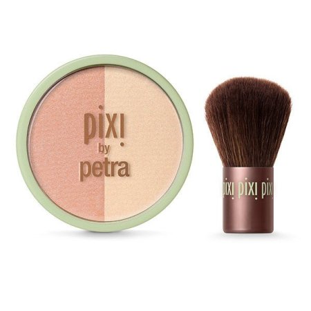 بيكسي باي بيترا – بلاشر مزدوج مع فرشاة كابوكي Pixi by Petra Beauty Blush Duo + Kabuki Brush