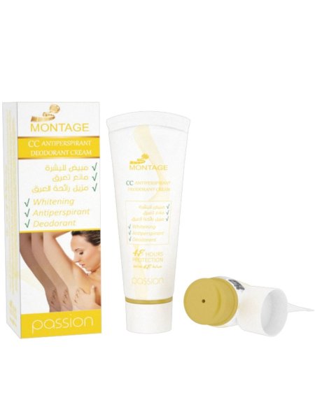 مونتاج باشن كريم مزيل ومضاد للتعرق Montage Passion CC Antiperspirant Deodorant Cream