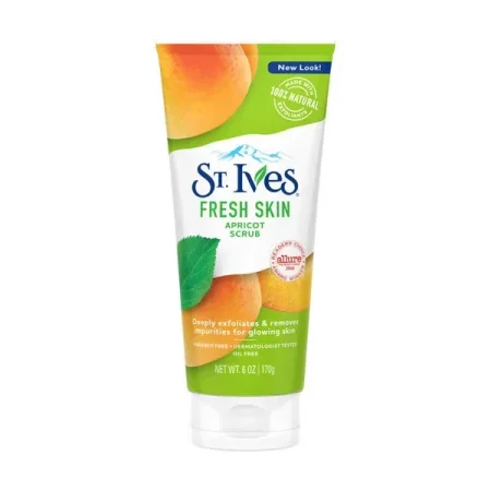 مقشر المشمش للبشرة النضرة من سانت ايفز -170غ- St. Ives Fresh Skin Apricot Scrub 170 gm