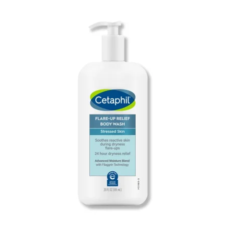 غسول سيتافيل للجسم لترطيب وتهدئة البشرة الحساسة والجافة 591 مل - Cetaphil FLARE- UP RELIEF BODY WASH