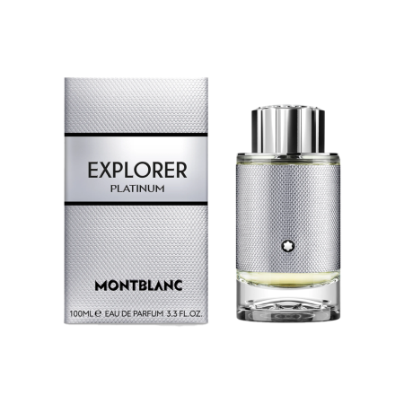 عطر اكسبلورر بلاتينيوم من مونت بلانك 100مل Explorer Platinum Mont Blanc 100ml