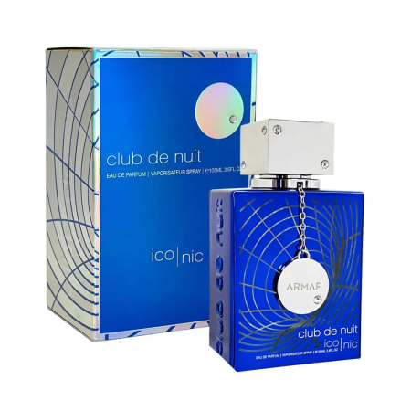 عطر كلوب دي نوي بلو أيكونيك او دي بيرفيوم للرجال 105مل club de nuit iconic Ed parfum for men 105ml