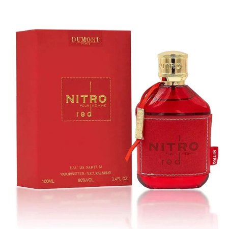 دومونت نيترو ريد أو دو بارفيوم سبراي للرجال 100 مل Dumont Nitro Red Eau de Parfum Spray for Men 100ml