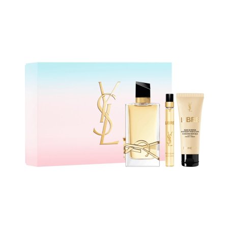 مجموعة ليبر العطرية الفاخرة من إيف سان لوران (عطر 90مل+ حجم صغير 10مل + مرطب للجسم ) LIBRE Luxury Perfumed Set by Yves Saint Laurent EDP 90ml + Travel 10ml + Body Balm 50ml