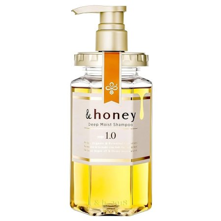شامبو &هاني ديب مويست للشعر (خطوة 1.0) برائحة الفاوانيا والعسل FWMGL &honey Deep Moist Hair Shampoo Step1.0 (Moist Wash) Pump 440ml