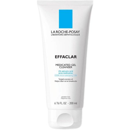 غسول جل علاجي من لاروش بوزيه بحجم 200مل - La Roche-Posay Effaclar Medicated Gel Cleanser 200 ml