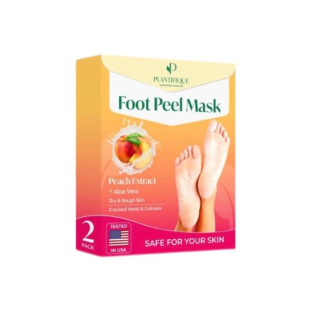 قناع تقشير القدمين من بلانتيفكيو  - foot peel mask by plantifique