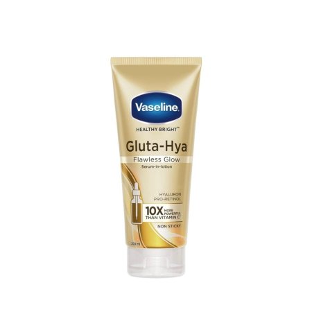 فازلين جلوتا الذهبي مرطب للجسم بحجم 300مل - serum bust uv lotion by vaseline 300ml