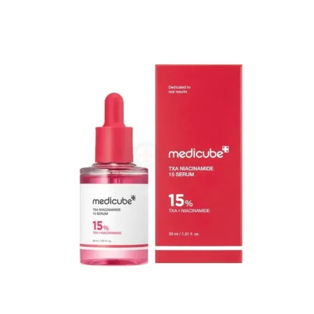ميديكوب سيروم تي إكس إيه نياسيناميد 15 - 15% حمض الترانيكساميك + نياسيناميد – 30 مل -Dedicated to Real Results Medicube TXA Niacinamide 15 Serum 15% TXA + Niacinamide 30ml