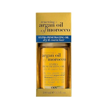 زيت الأرغان المغربي مجدد ومعالج (زيت اختراق إضافي للشعر الجاف والخشن) بحجم 100 مل- Renewing+ Argan Oil of Morocco (Extra Penetrating Oil dry & coarse hair)100 ml