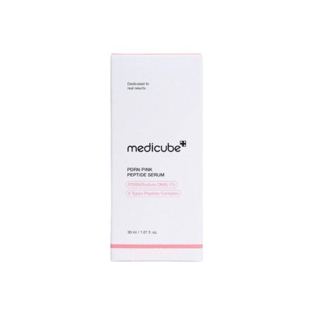 سيروم ميديكوب الوردي بالببتيدات وPDRN  بحجم 30مل   -  Medicube PDRN Pink Peptide Serum 30 ml