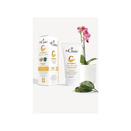 فيتامين سي كريم نهاري للوجه من د. كلينيك بحجم 50 مل - Dr. Clinic Vitamin C Facial Day Cream 50 ml