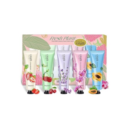مجموعة كريمات اليدين النباتية مايلاون  Maylawn Fresh Plant Essence Hand Cream Set
