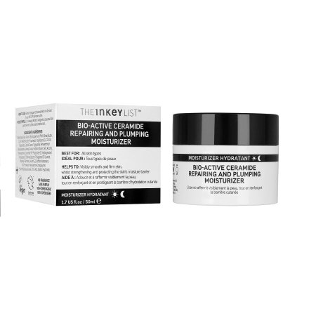 ذا إنكي ليست - كريم السيراميد النشط لإصلاح وترطيب البشرة ٥٠مل  The INKEY List Bio Active Ceramide Repairing and Plumping Moisturizer