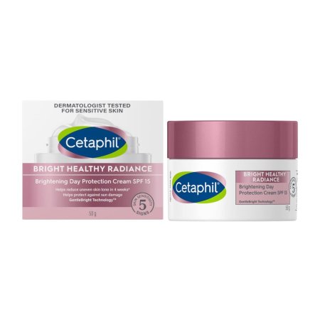سيتافيل هيلثي ريديانس كريم النهار للتفتيح مع واقي شمس SPF 15 ٥٠غ Cetaphil HEALTHY RADIANCE Brightening Day Protection Cream SPF 15
