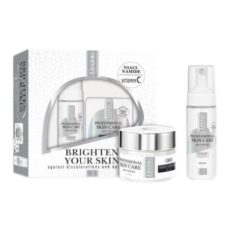جموعة عناية بالبشرة من ماركة "ليرين" ضمن خط "ديرموبروغرام" -  Lirene Dermoprogram - Professional Skin Care "Brighten Your Skin"