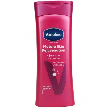 لوشن فازلين للعناية المكثفة لتجديد البشرة الناضجة بحجم 400 مل - Vaseline Intensive Care Mature Skin Rejuvenation Lotion 400ML