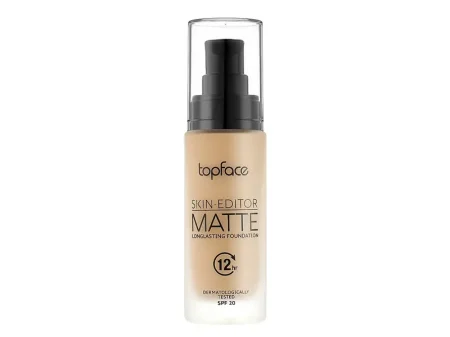 topface SKIN EDITOR MATTE LONGLASTING FOUNDATION - 002