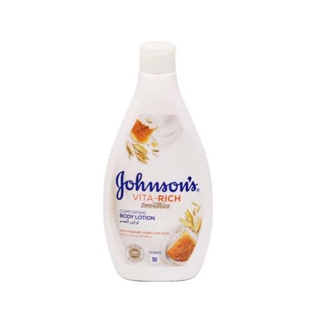 JOHNSON'S VITA-RICH SMOOTHIES COMFORTING BODY LOTION WITH YOGURT,HONEY & OATS 400ml