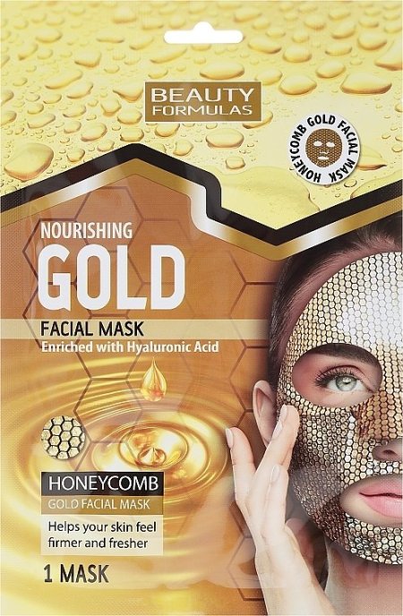 Beauty Formulas Gold Norishing Facial Mask