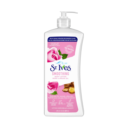 St. Ives Smoothing Body Lotion Rose & Argan Oil 621 ml