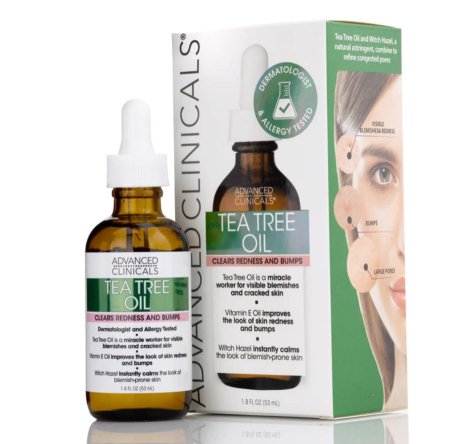 Advanced Clinicals Tea Tree Facial Oil Serum 52 ml