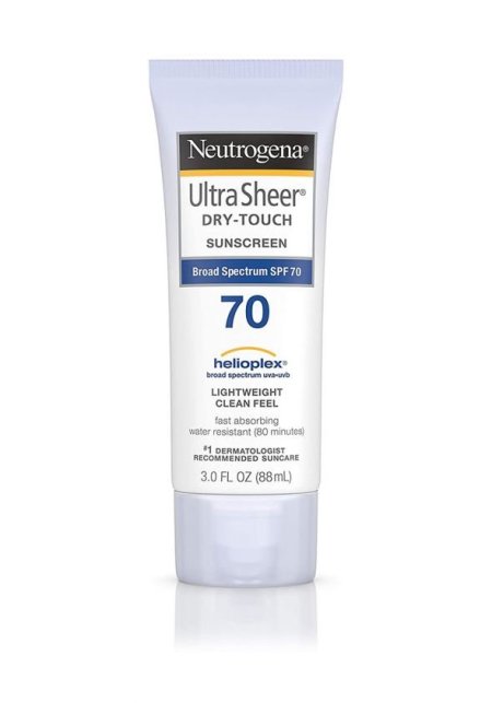 Neutrogena Ultra Sheer Dry Touch Sunscreen SPF 70