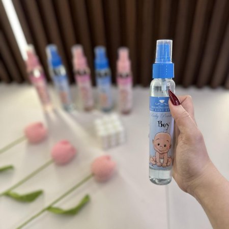 BIAMOND SHINY KIDS BODY SPLASH Baby Powder - أزرق