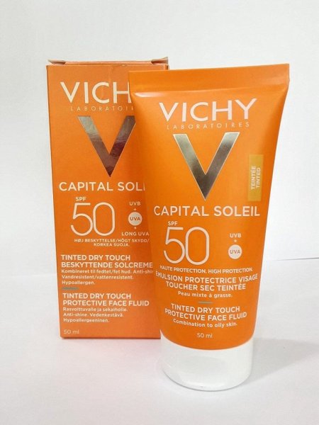 VICHY Capital Soleil Dry Touch Face Emulsion SPF50 - 50ml