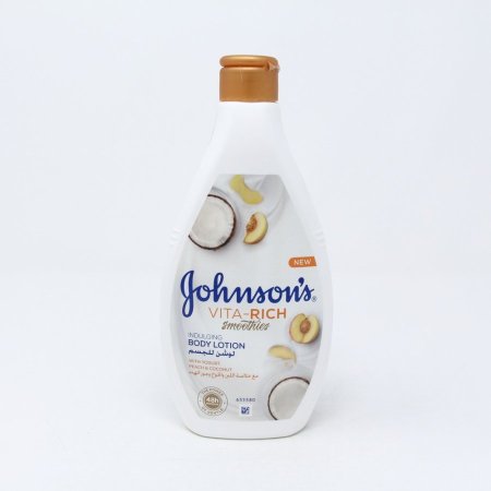 Johnson's Vita-Rich Smoothies Indulging Peach & Coconut Body Lotion 400ml 