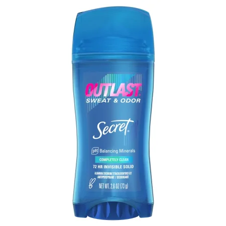 Secret Outlast  Deodorant Clear Gel Completely Clean