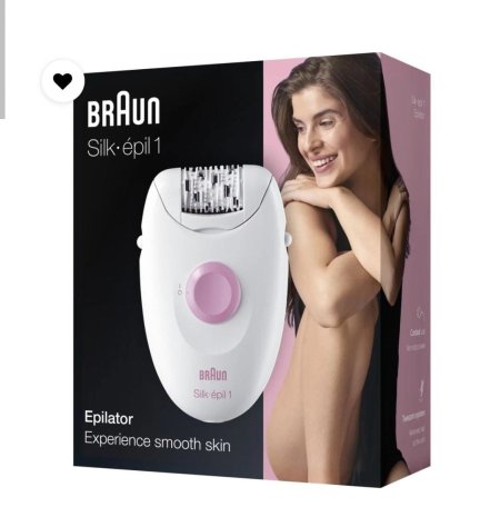 Braun  Silk Epil 1 Epilator Experience smooth skin