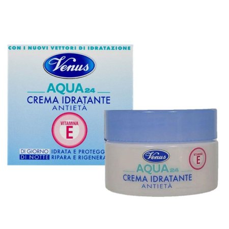 Venus Aqua 24 Crema Idratante Antietà Vitamina E 50 ML 