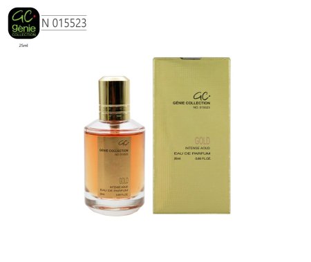 Genie Collection 015523 Gold Intense Oud for Unisex-25ml