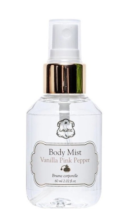 Laline Vanilla & Pink Pepper Body Mist 60ml