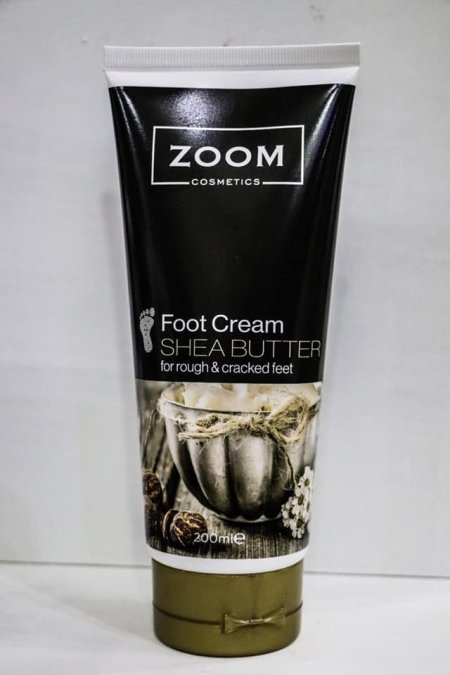 Zoom cosmetics FOOT CREAM SHEA BUTTER 200ML