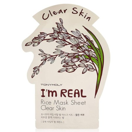 TonyMoly I'm Real Rice Mask Sheet (Clear Skin)