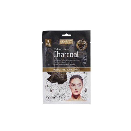 Beauty Formulas Detox Bubble Mask with Activated Charcoal - 1 Units