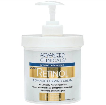 Advanced Clinicals Retinol Advanced Firming Cream 454g