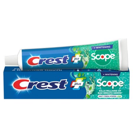 Crest Complete Whitening + Scope Minty Fresh