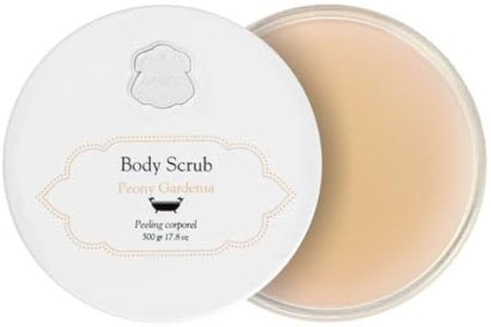 LALINE BODY SCRUB 500G  PEONY GARDENIA