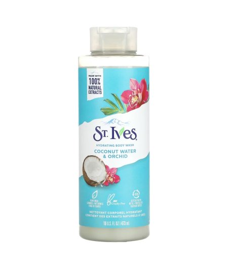 HYDRATING BODY WASH COCONUT WATER & ORCHID 473ml